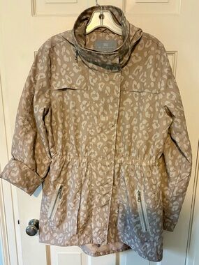Tart Collections Taupe Leopard Utility Jacket